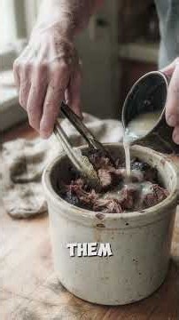 "How The Amish Preserve Meat Without Refrigeration (No Electricity, No Fridge, No Waste)"