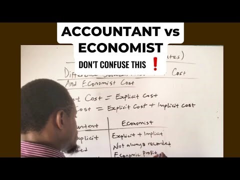 Accountant Cost vs Economist Cost Explained | WAEC & JAMB Economics