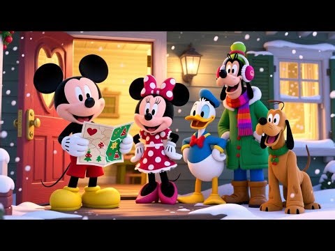🎄✨ Magical Christmas Adventure with Mickey & Minnie | Snowy Fun and Holiday Cheer ❄️🎁
