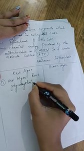 9. Differentiate between the following:-(i) red algae and brow... | Filo