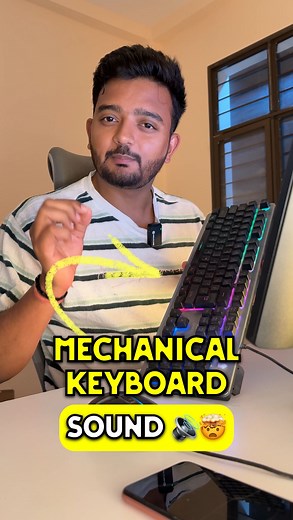 Rajat Rai on Instagram: "How To Transform Normal Keyboard Into Mechanical 🤩🔥✅ . . . . . . . #reels #reelsinstagram #tricks #tips #computertricks #hacks #tech #techindia #technology #dailyhacks #bestwebsites #techtools #pchacks #websitehacks #trickblower"