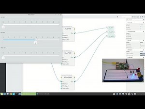 CDP Studio - How to use a PWM function on a Raspberry PI to control led lights - system with UI