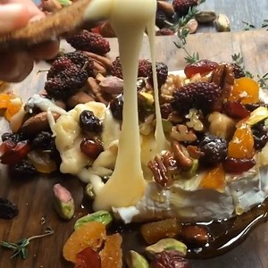 One of our must try Festive Menu @harvestrestaurant This Irresistible Gooey Baked Camembert with wild honey, mixed nuts and berries won't disappoint you. We grantee this dish is mouth-watering, finger lickin’, amazingness! For reservation please Call : 097-235-8286 or 02-262-0762 | HARVEST restaurant