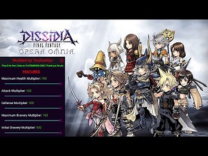 DISSIDIA FINAL FANTASY OPERA OMNIA (FFOO) Mod Gameplay