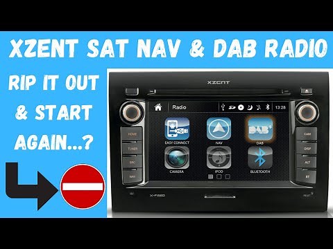 Making the most of XZENT Sat Nav & DAB