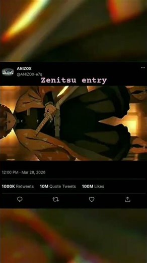 ⚡ Zenitsu God Mode Entry 😱 Thunder Breathing OP 🔥 #Shorts