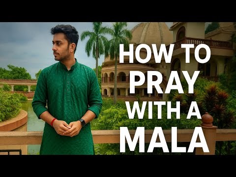How to Pray with a Mala Correctly 🙏 Step by Step 📿✨ #radheradhe #mala #radhakrishna #radha #krishna