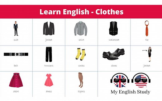 Learn English Vocabulary Fast and Effective | Lesson 2 - Clothes