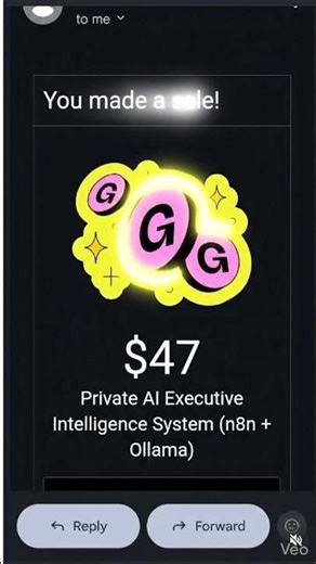 My First $47 Sale! 🚀 Private AI News Automation (n8n + Ollama) #asmr #ai