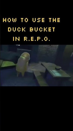 How to tame the Apex Predator in R.E.P.O. "The Duck Bucket" #repo #tips #howto #gaming