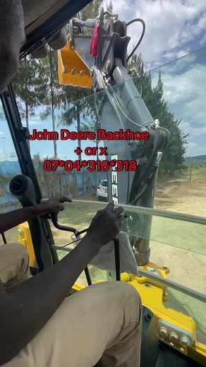 Is the John Deere backhoe X or #faithwamatinga #johndeere #backhoe #kenyantiktok🇰🇪