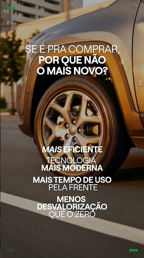 Os MELHORES Seminovos de 2025 já chegaram na nossa frota! Tecnologia, design e qualidade garantida!