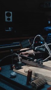 Sound Design: Creative Cinematic FX for Film, TV & Video Games Recording a heavy bearing ball slowly rolling across a rusty steel counter—deep, gritty, and full of tension. Next step: slow it down and pitch it lower for a massive, cinematic impact. 🎧⚙️ #composer #gamedev #sounddesign #cinematic | Robert Dudzic