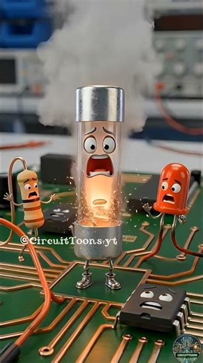 Fuse Bhai: Jab Current Badh Jaye To Kaun Bachaye? 😎 | Electronics Short