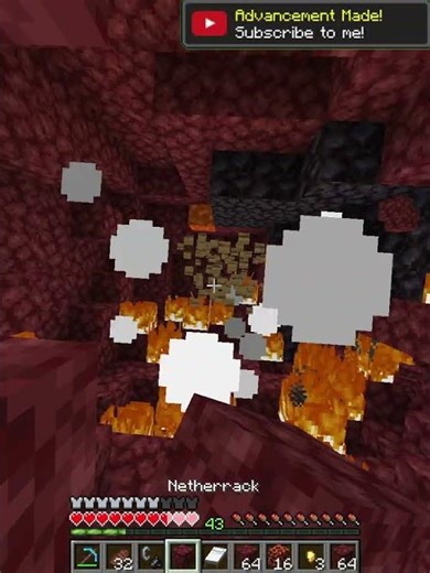 Stages of Netherite mining