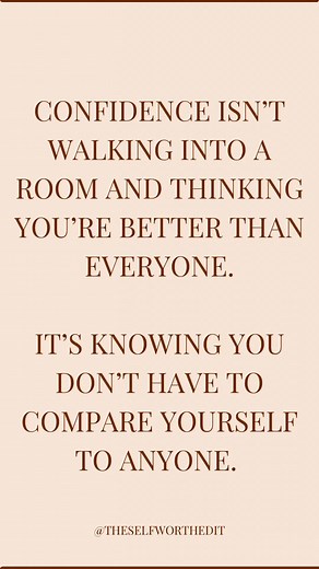 Remember this next time you’re feeling insecure 🤍 #SelfAcceptance #confidencequotes #empowerment #youareenough #selfconfidence #selfworth #wordstoliveby #selfimprovement #dailyreminder #dailyquotes #selfcare #selfhelp #selfhealing #wordstoinspire #innerpeace | The Self Worth Edit