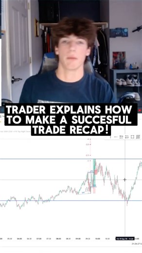 Trader Explains how to make a succesful trade recap! #trading #tradingmindset #success #daytrading