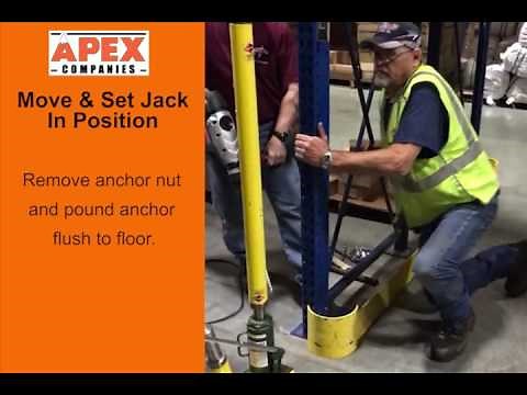 Apex Pallet Rack Repair Installation