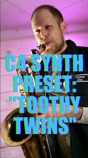 C4 Synth and Saxophone