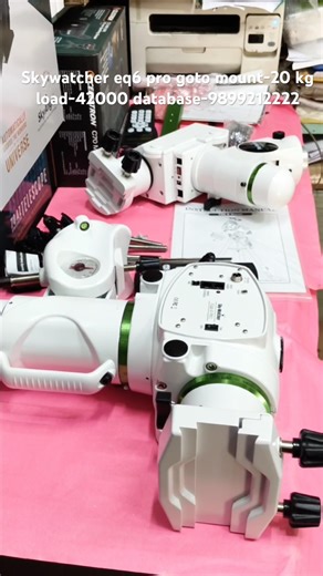 #skywatcher eq6 pro goto mount 20 kg load capacity vs heq5 #unboxing #indiatelescopeshop #shorts