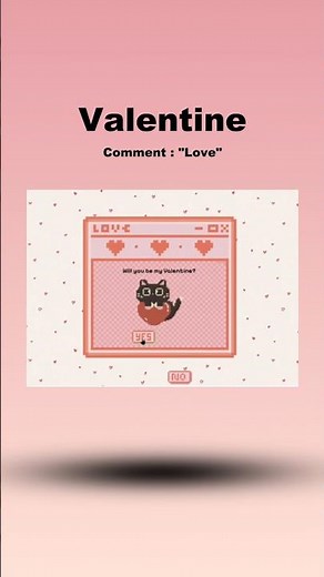 Valentine Special ❤️ Cute Love Animation in HTML & CSS | Comment “Love” 💌