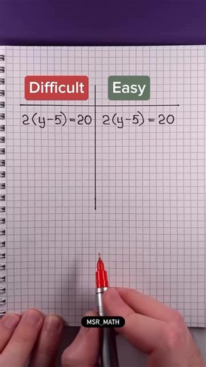 MuhammadAziz Ashuraliyevich | Matematika fani o’qituvchisi on Instagram: "Difficuld and easy ? #Math #study #msr_math"
