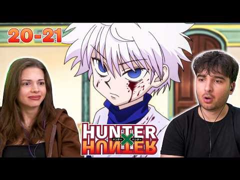 KILLUA DID WHAT?!🤯HUNTER x HUNTER Ep. 20-21 REACTION!