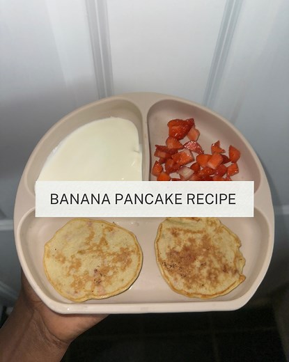 Banana pancake recipe made in 3 simple steps with only 3 ingredients. | Ben and Jane