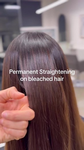 Permanent Straightening Using Shiseido Products