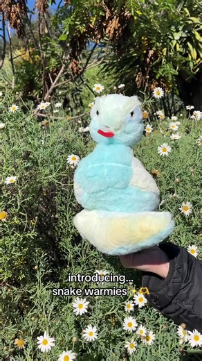 Introducing the Cozy Snake Warmies
