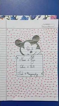 B.A 1st SEMESTER Geography assignment/ Project report