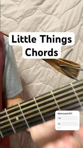 Little Things - Adrian Berenguer | Guitar Chords Tutorial