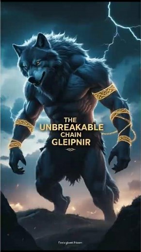 How Gleipnir, the Unbreakable Chain, Was Forged 🐺⚔️ | Norse Mythology #shorts #shortsfeed