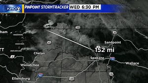 An incredible pyrocumulonimbus cloud from the Crater Creek Wildfire in British Columbia sending smoke well downwind toward Spokane. Here's more. On KIRO 7 News tonight, I'm timing out when some of this smoke gets back to Western Washington. kiro7.com/video/ | Morgan Palmer