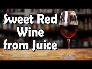 Cheap Alcohol With No Equipment -Sweet Red Wine