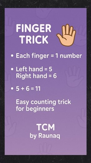 This Simple Finger Trick Makes Counting Easy ✋😮