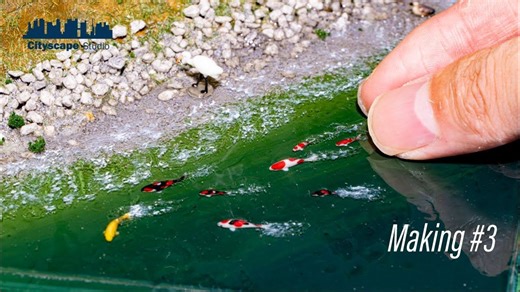 【模型】大佬制作多轨运行大型站台城市模型场景#3 建筑物和河流 | 作者：Cityscape Studio | 机翻中文