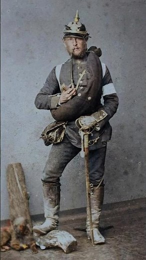 Soldiers of the Second Schleswig War / HD Colorized Photographs