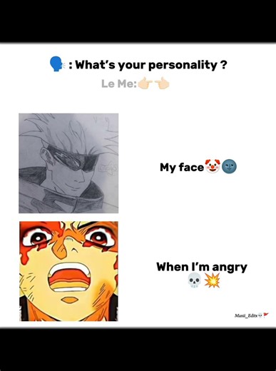 i Am was angry 👿👿 #anime #edit