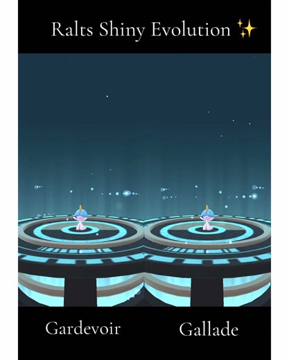 Evolving My Shiny Ralts into Gardevoir and Gallade