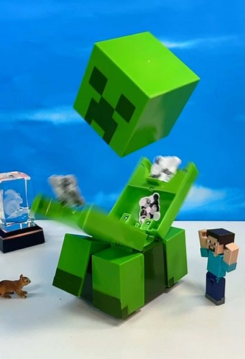Exploding Creeper RC Toy: A Must-See Minecraft Experience