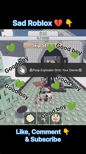 This Roblox dog broke my heart 🐶💔. #shorts #roblox