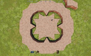 RUST(部落)- 圆形分离房屋建造
