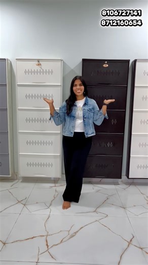 Ranjana Rai 🧿 on Instagram: "Shoe Den – Since 2008 👟 Smart space-saving shoe storage with just 5” depth – perfect for modern homes. ✨ Premium Quality • 5 Years Warranty • Available in 4 sizes • 4 elegant colors • Complete powder-coated finish • Locking facility included • Made with Tata / Jindal steel only • Full die work – No welding 📏 Sizes & Prices Jumbo 5 Rack – ₹5999 Jumbo 4 Rack – ₹4999 Jumbo 3 Rack – ₹3999 Jumbo 2 Rack – ₹3499 🎨 Colors Available Coffee Brown | Ivory | Coffee White | G