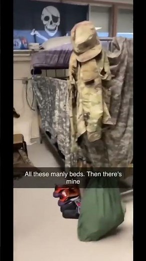 Exploring Different Military Beds: A US Recruit's Tour | Military Dorm Setup #militaryshorts #usmc