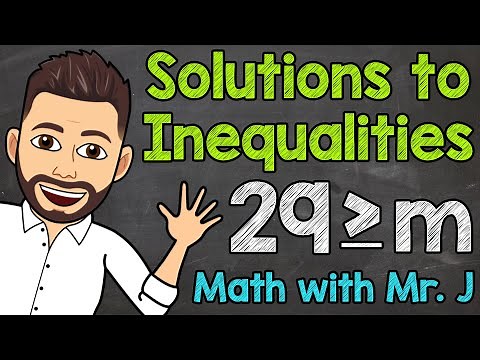 Solutions to Inequalities | Math with Mr. J