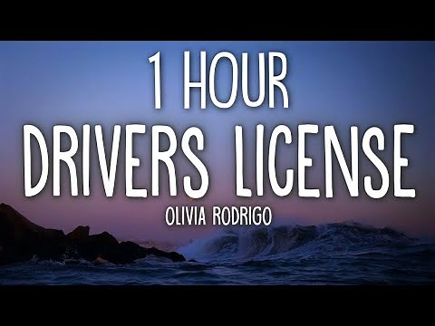 Olivia Rodrigo - drivers license (Lyrics) 🎵1 Hour