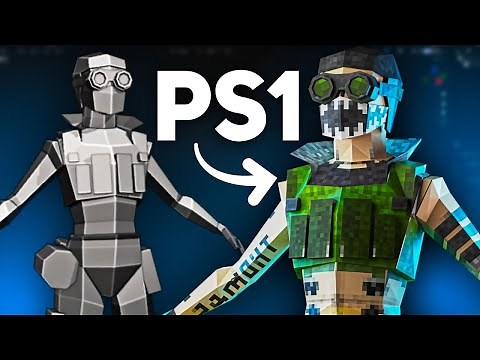 How to Create PS1 Style Characters in Blender