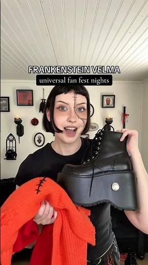 Frankenstein x Velma outfit for Universal Fan Fast Nights 🔎⚡️