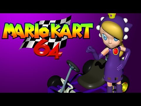 Wapeach in Mario Kart 64